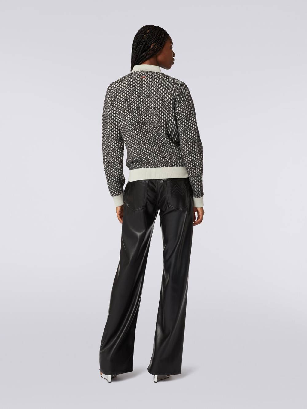 M Missoni Bomber in cotone e nylon con zip Promozione