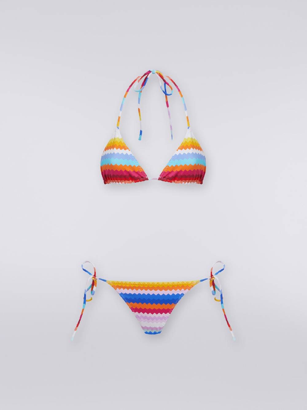 M Missoni Bikini in nylon stretch stampa zig zag Negozi Online