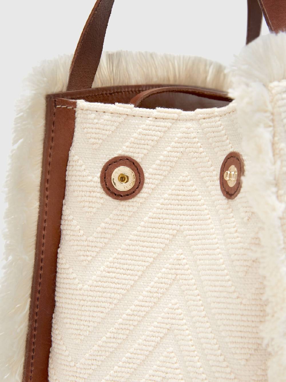 M Missoni Tote bag in misto cotone chevron Negozi Online