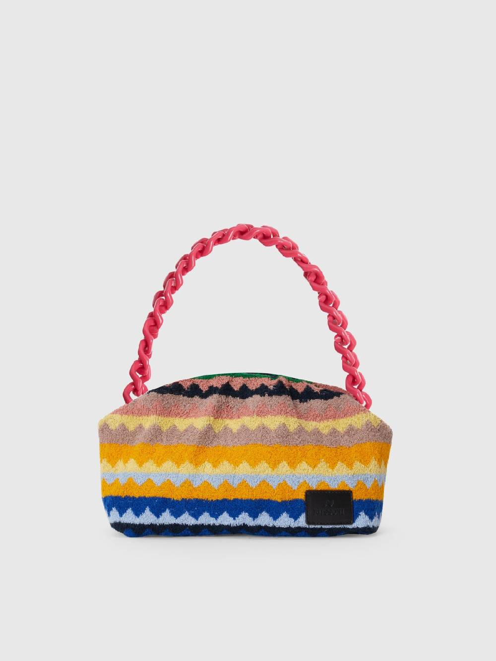 M Missoni Clutch in spugna di cotone zig zag Shopping Online