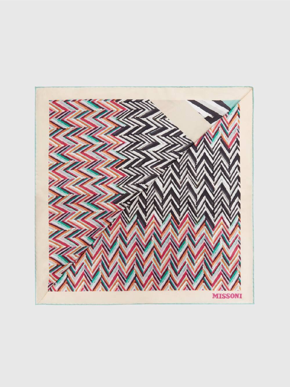 M Missoni Foulard in seta con multilavorazione Vendite Flash