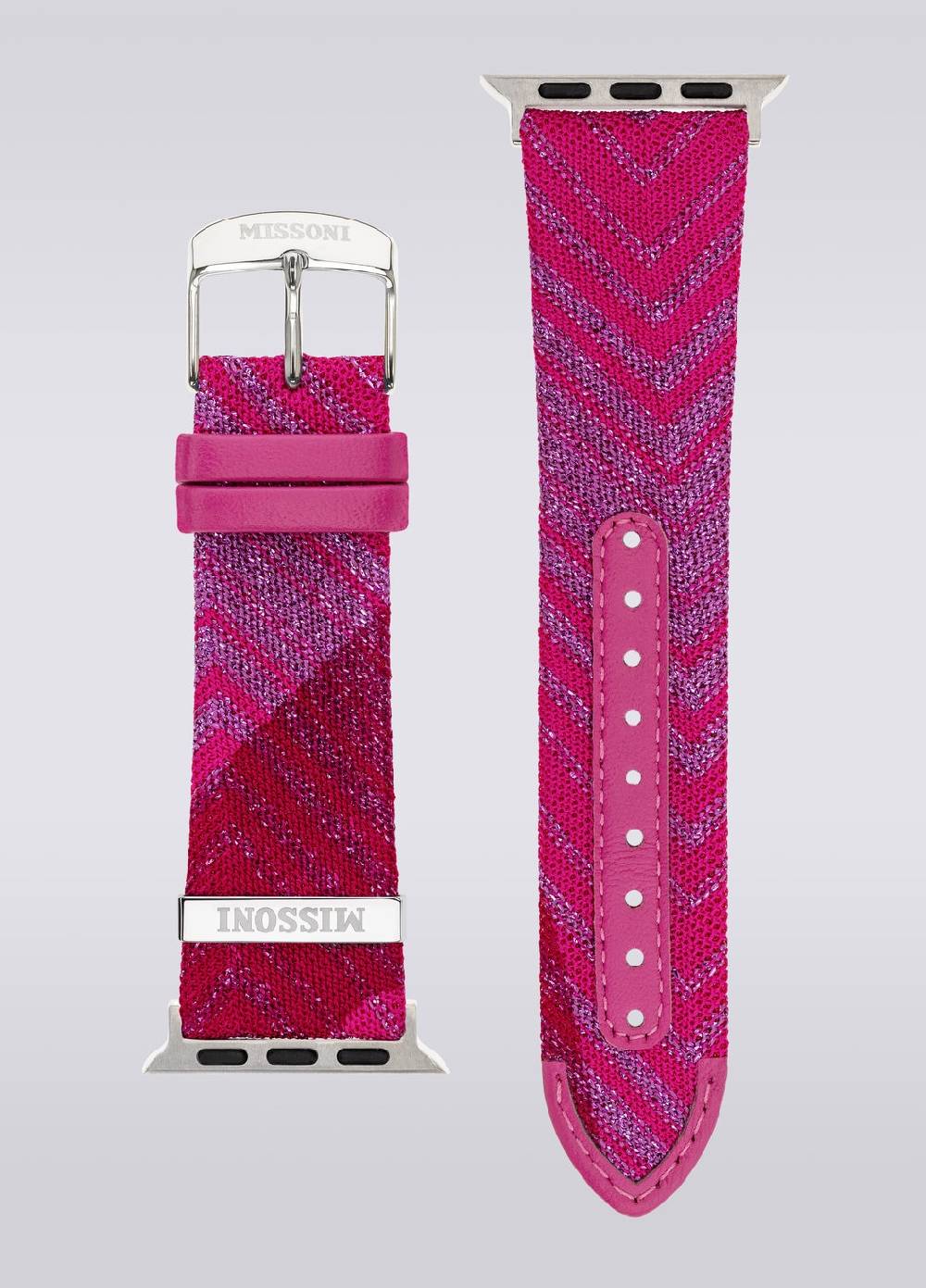 M Missoni Cinturino Apple watch in tessuto Missoni da 22 mm Consegna Veloce