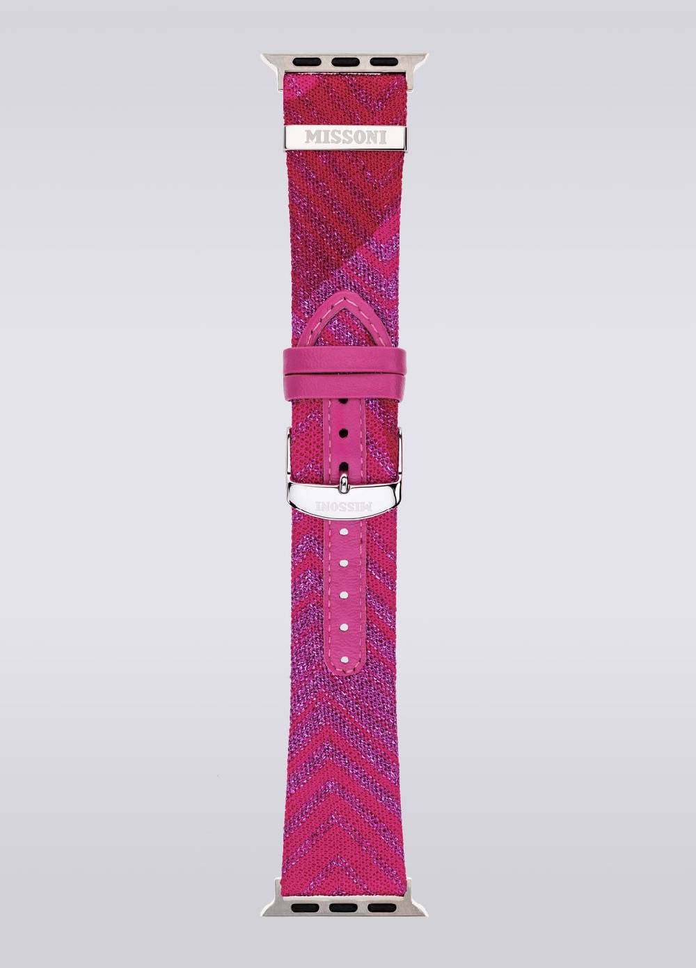 M Missoni Cinturino Apple watch in tessuto Missoni da 22 mm Consegna Veloce