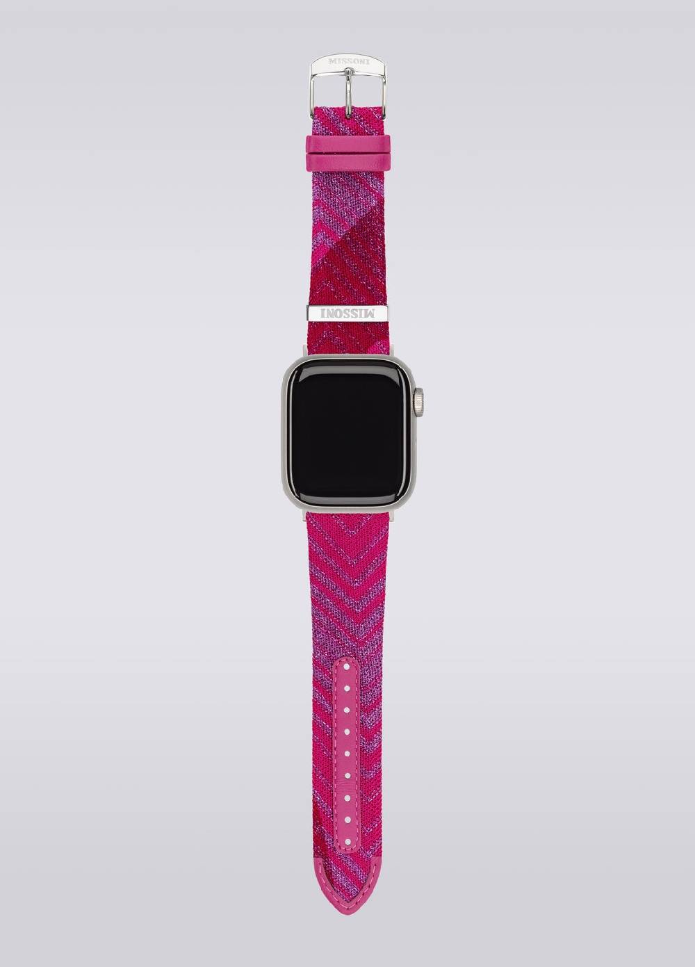 M Missoni Cinturino Apple watch in tessuto Missoni da 22 mm Consegna Veloce