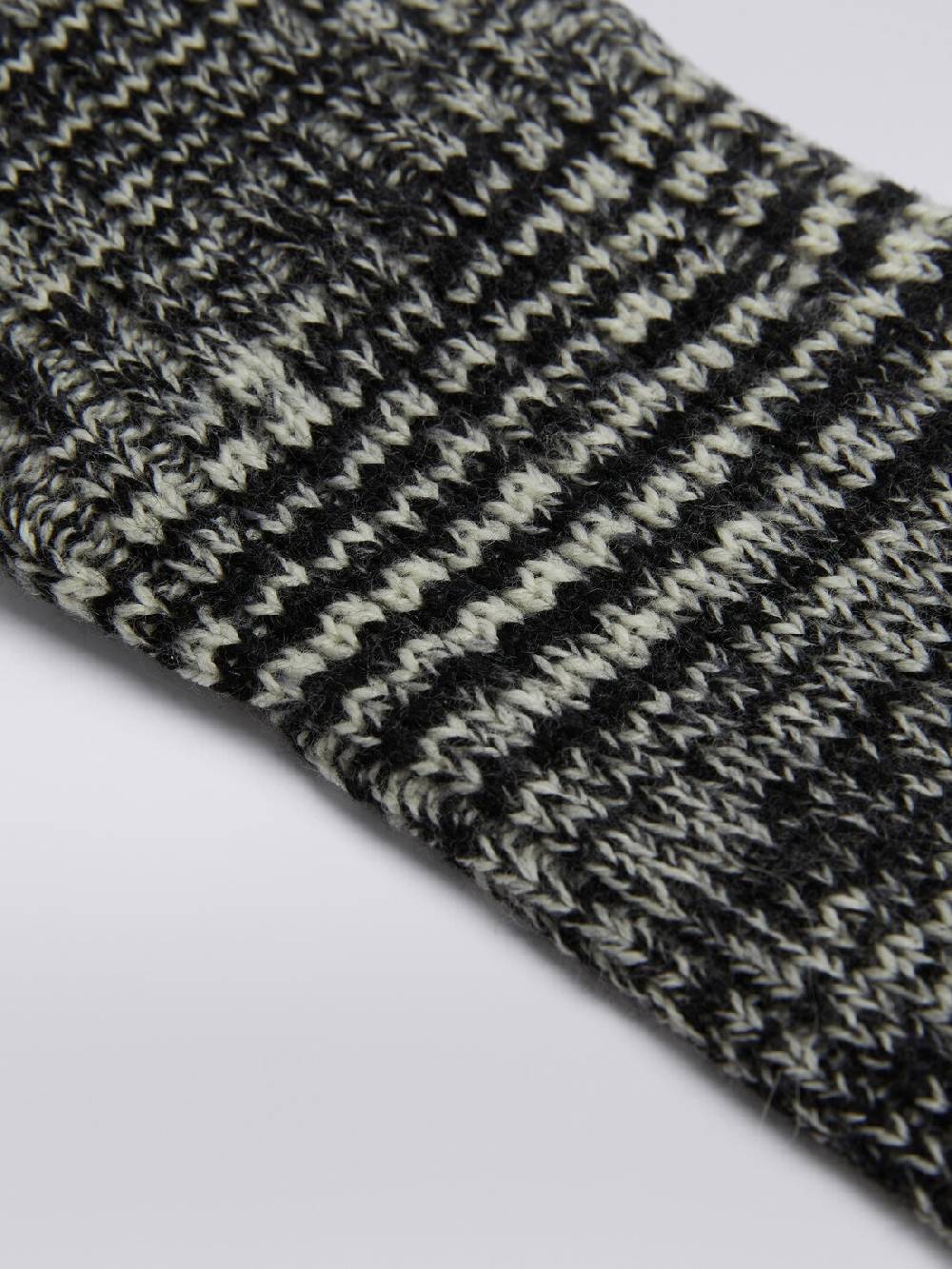 M Missoni Guanti in maglia di lana fiammata Fino Al -60%