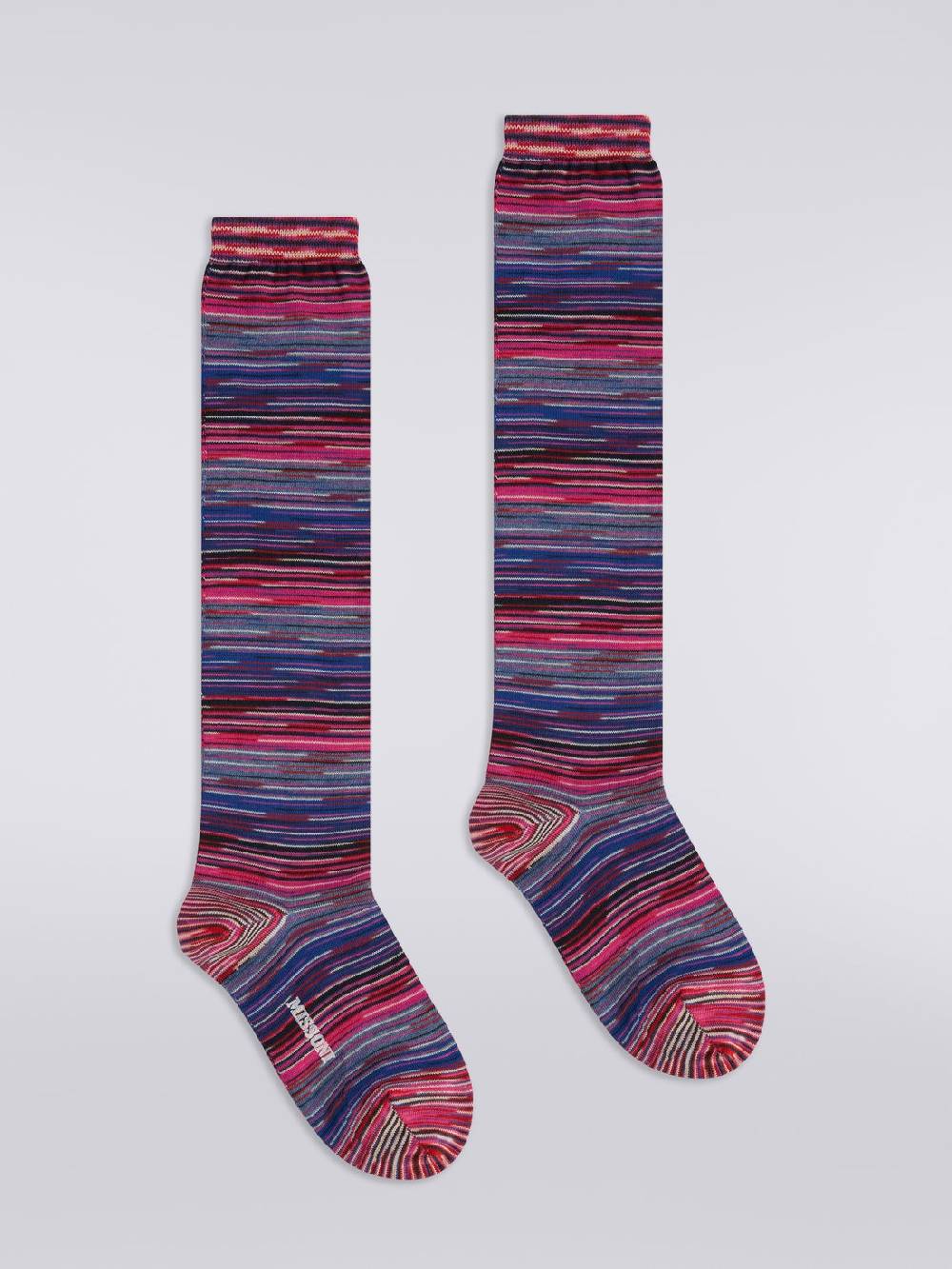M Missoni Calze in misto cotone fiammate Presa