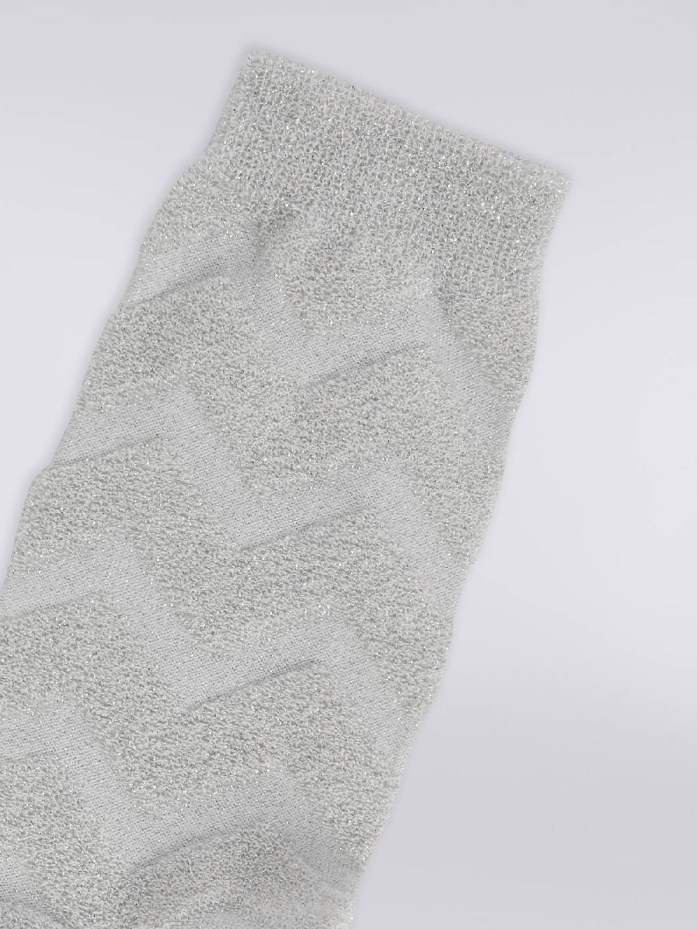 M Missoni Calze corte in cotone e nylon zig zag Economico