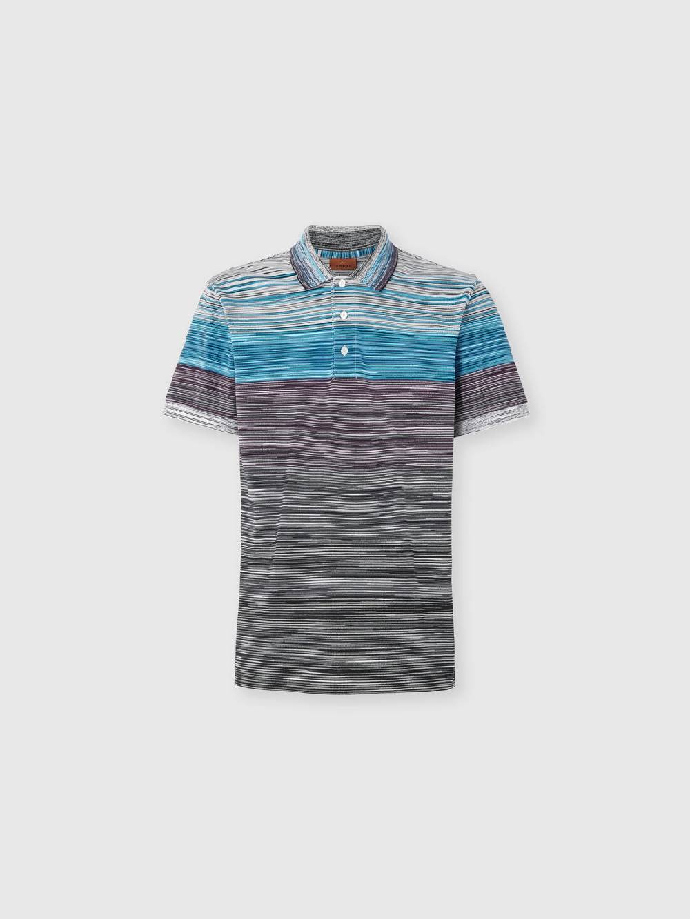 M Missoni Polo in piquet di cotone fiammato Online