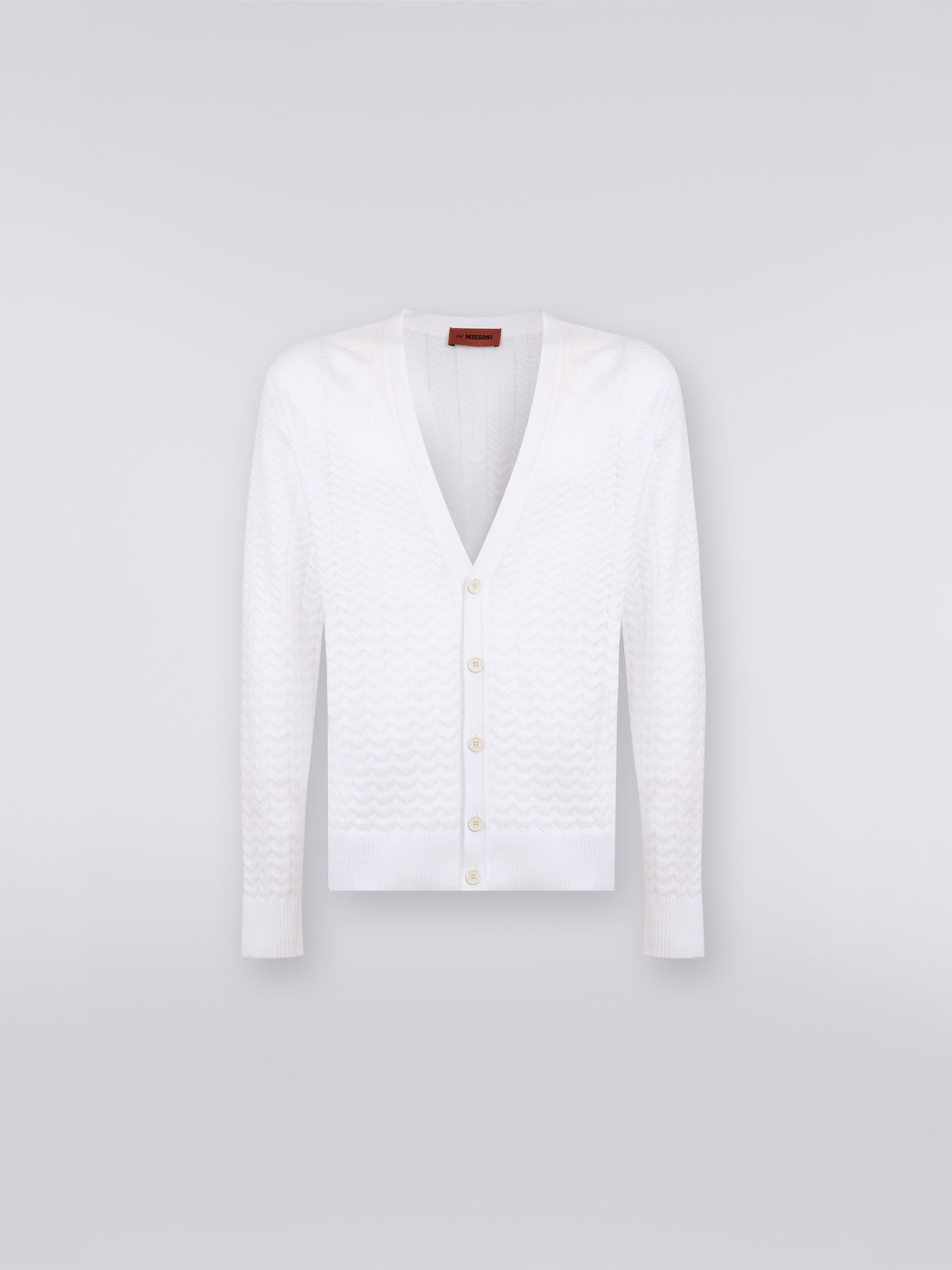 M Missoni Cardigan in cotone con toppe multicolore Saldi Di Fabbrica