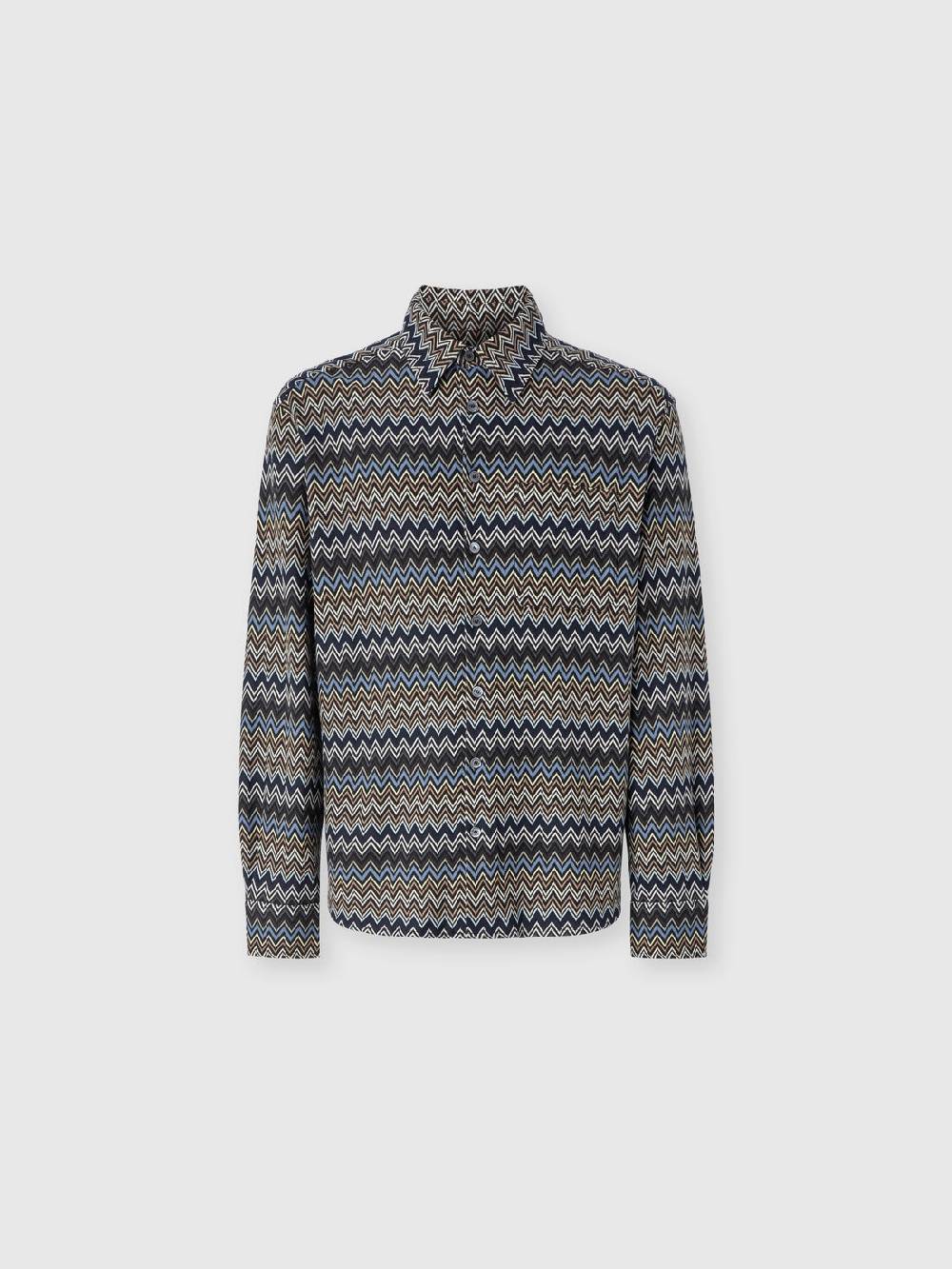 M Missoni Camicia in cotone zig zag 2025