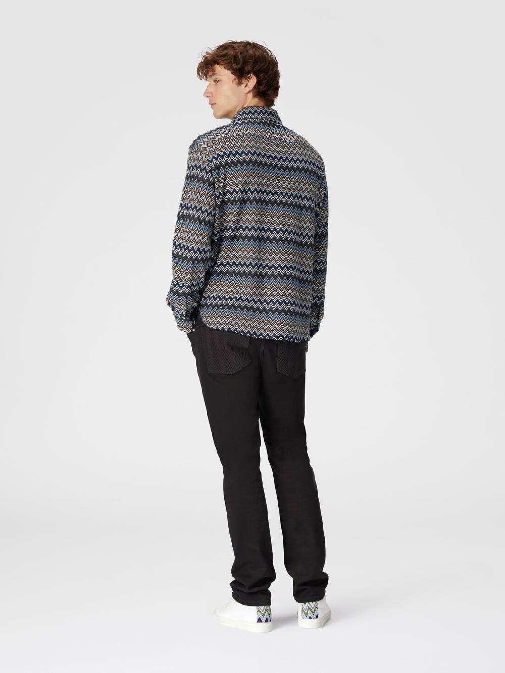 M Missoni Camicia in cotone zig zag 2025