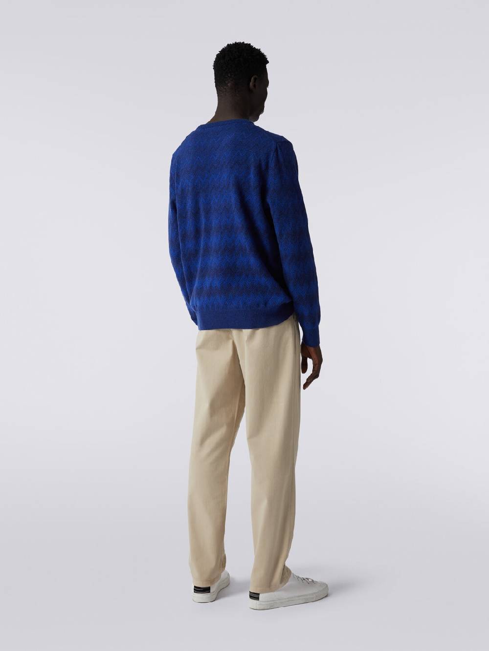 M Missoni Pantaloni chino in cotone Spedizione Gratuita