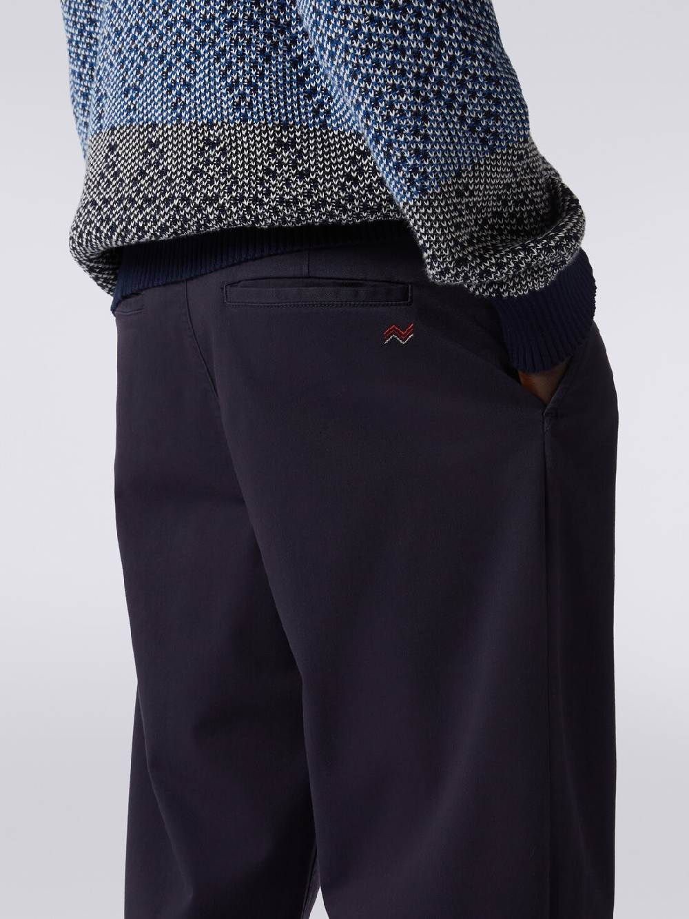 M Missoni Pantaloni chino in cotone Soddisfazione Garantita