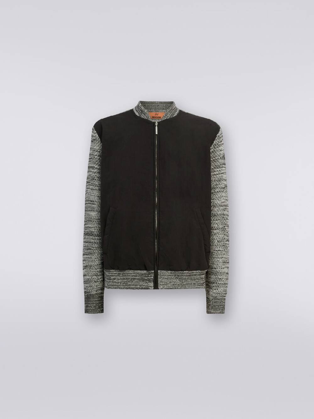 M Missoni Bomber in misto cotone e nylon Consegna Veloce
