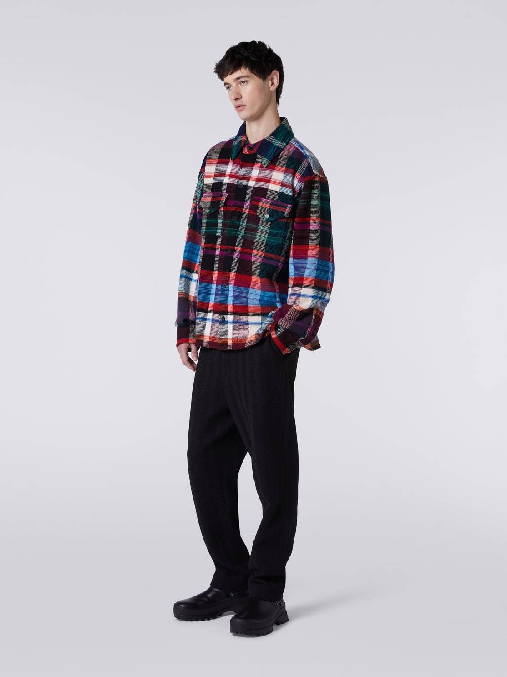 M Missoni Oveshirt in lana e cotone Affare Del Giorno