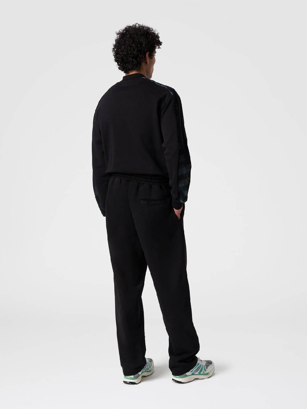 M Missoni Pantaloni in felpa di cotone con logo Offerte