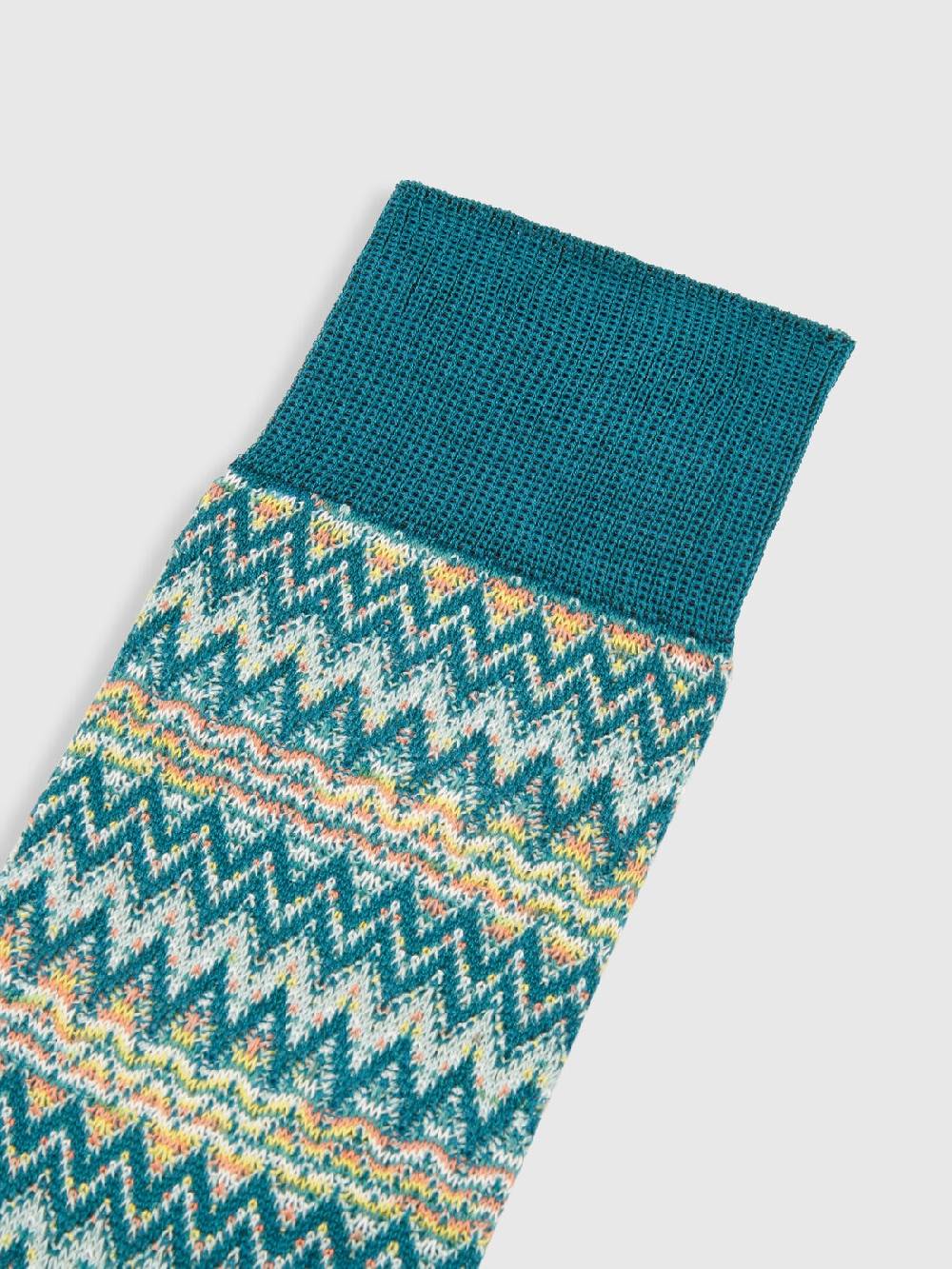 M Missoni Calzini corti in misto cotone chevron Qualità