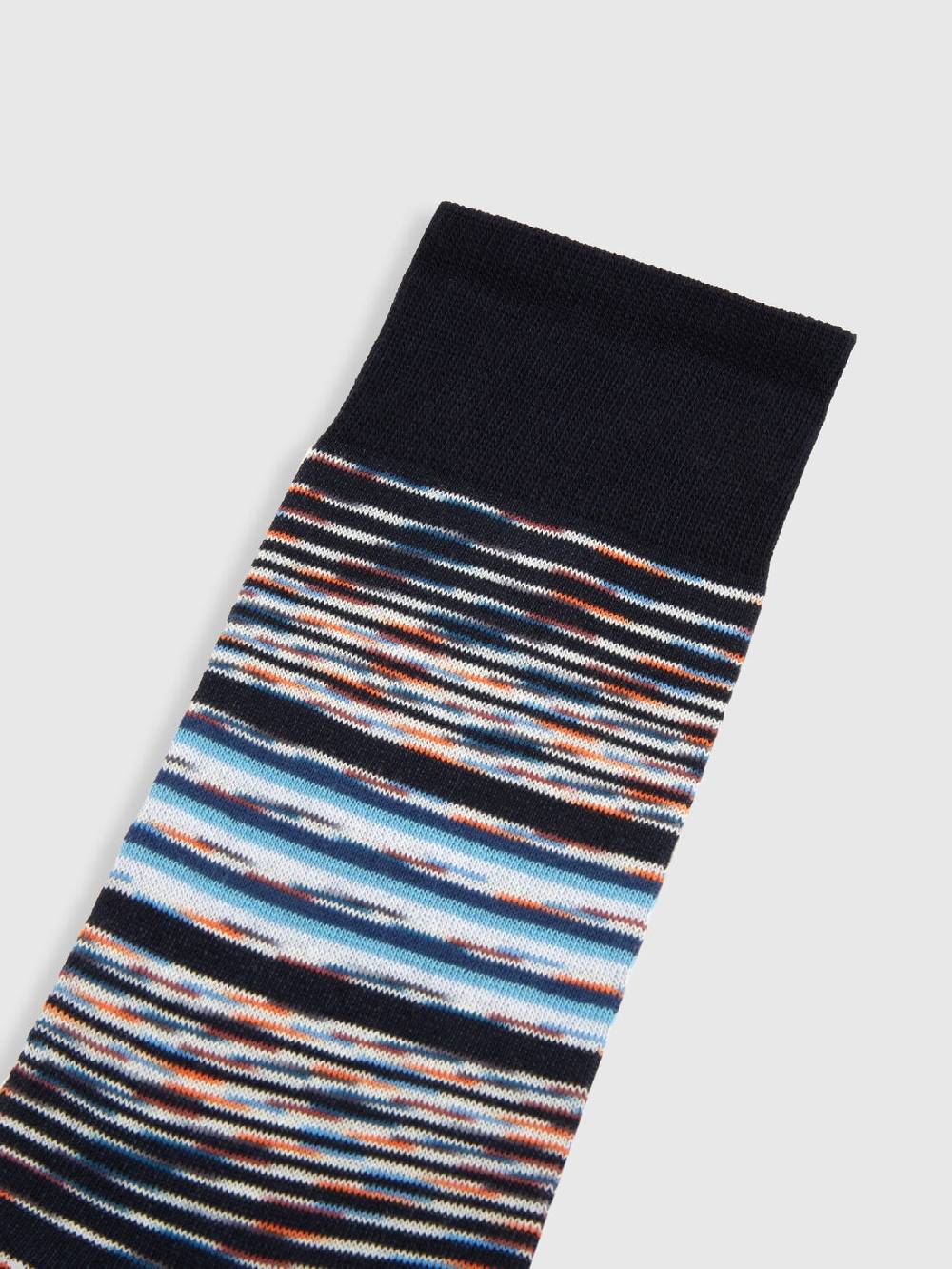 M Missoni Calzini corti in misto cotone fiammati Promozione