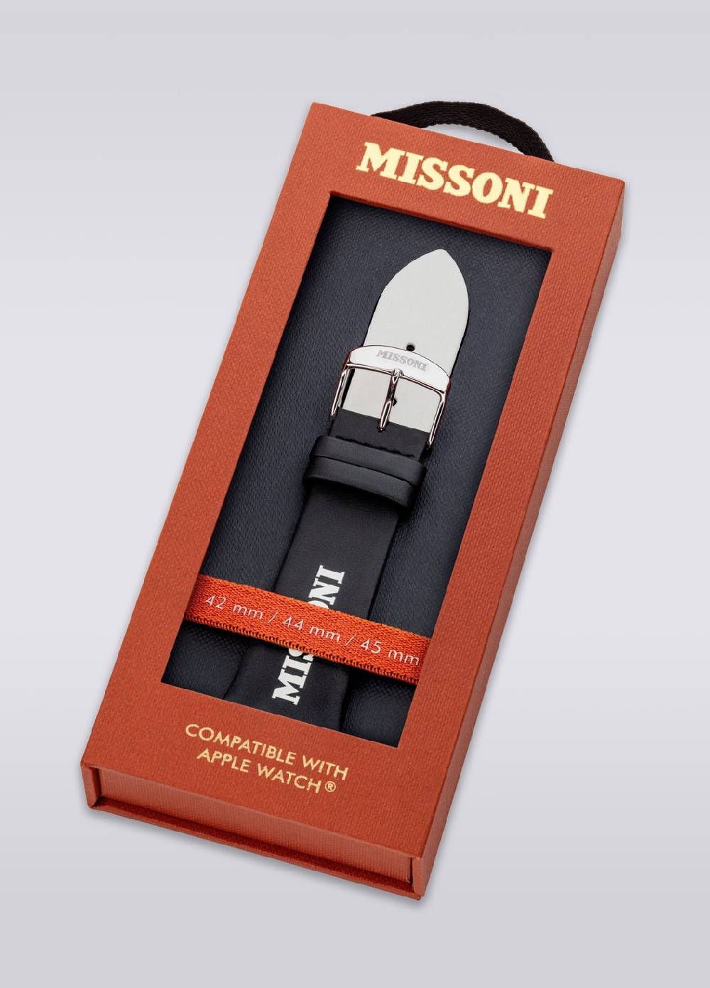 M Missoni Cinturino Apple con scritta Missoni da 24 mm Presa