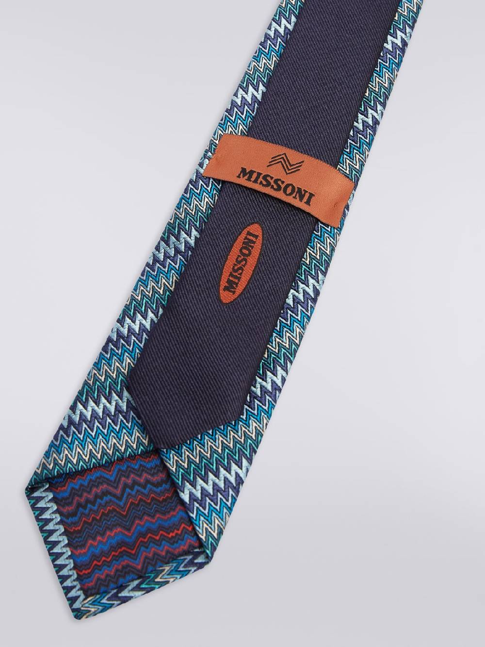 M Missoni Cravatta in seta zig zag I Più Venduti