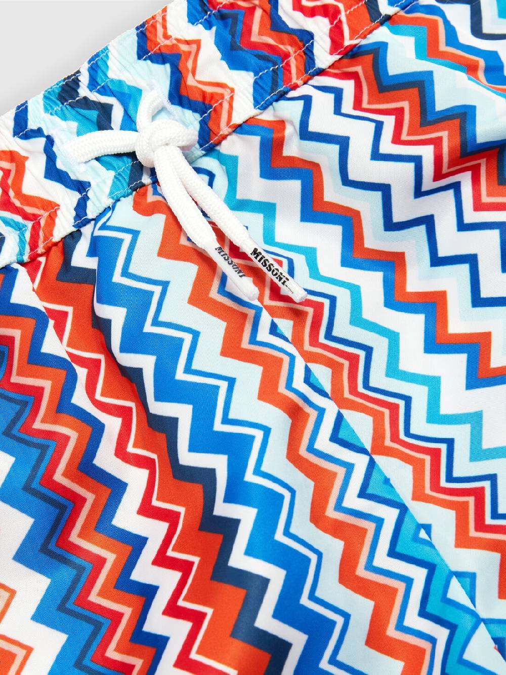 M Missoni Boxer mare con stampa zig zag e logo 2025