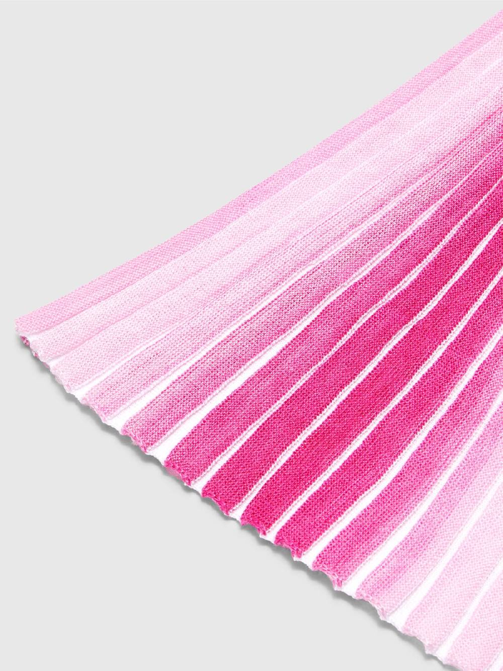 M Missoni Abito midi in maglia di viscosa a righe In Linea