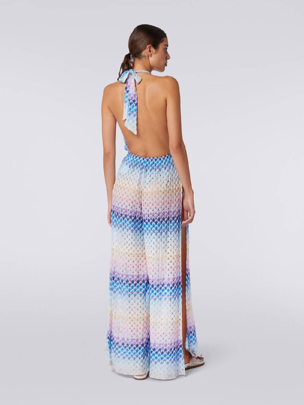 M Missoni Tuta pantalone effetto pizzo dégradé con lurex Fino Al -60%
