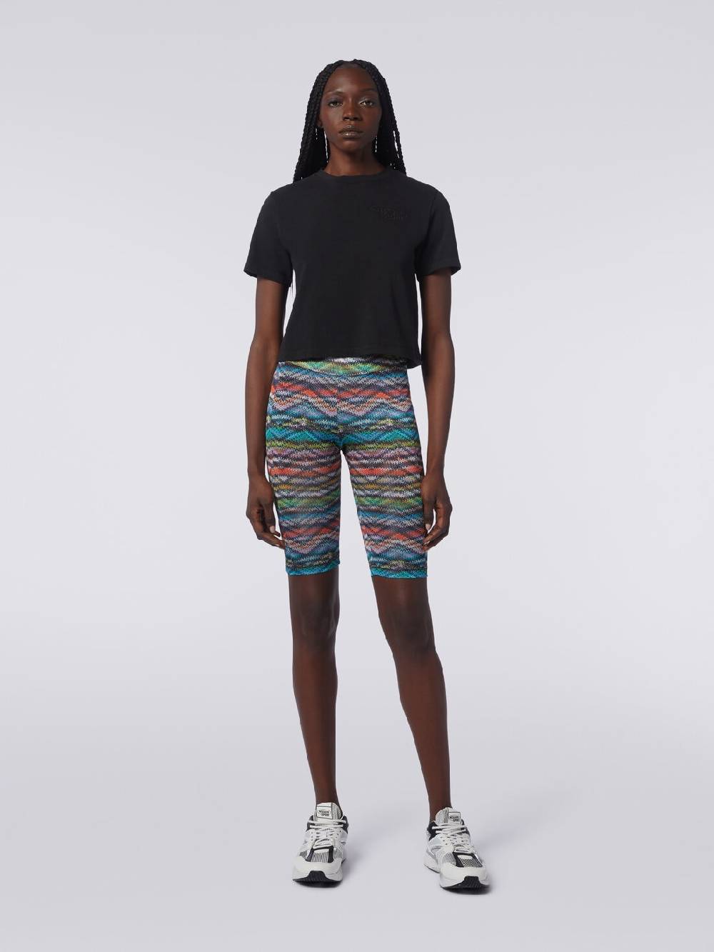 M Missoni Shorts in nylon stretch stampato