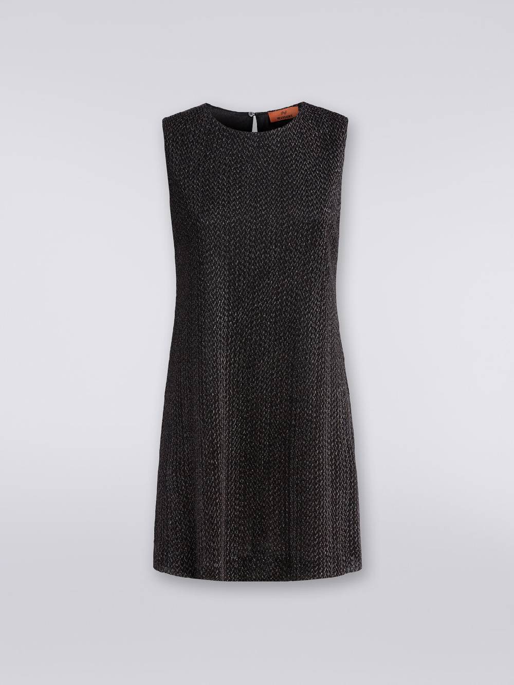 M Missoni Mini-abito senza maniche in viscosa lamé I Più Venduti