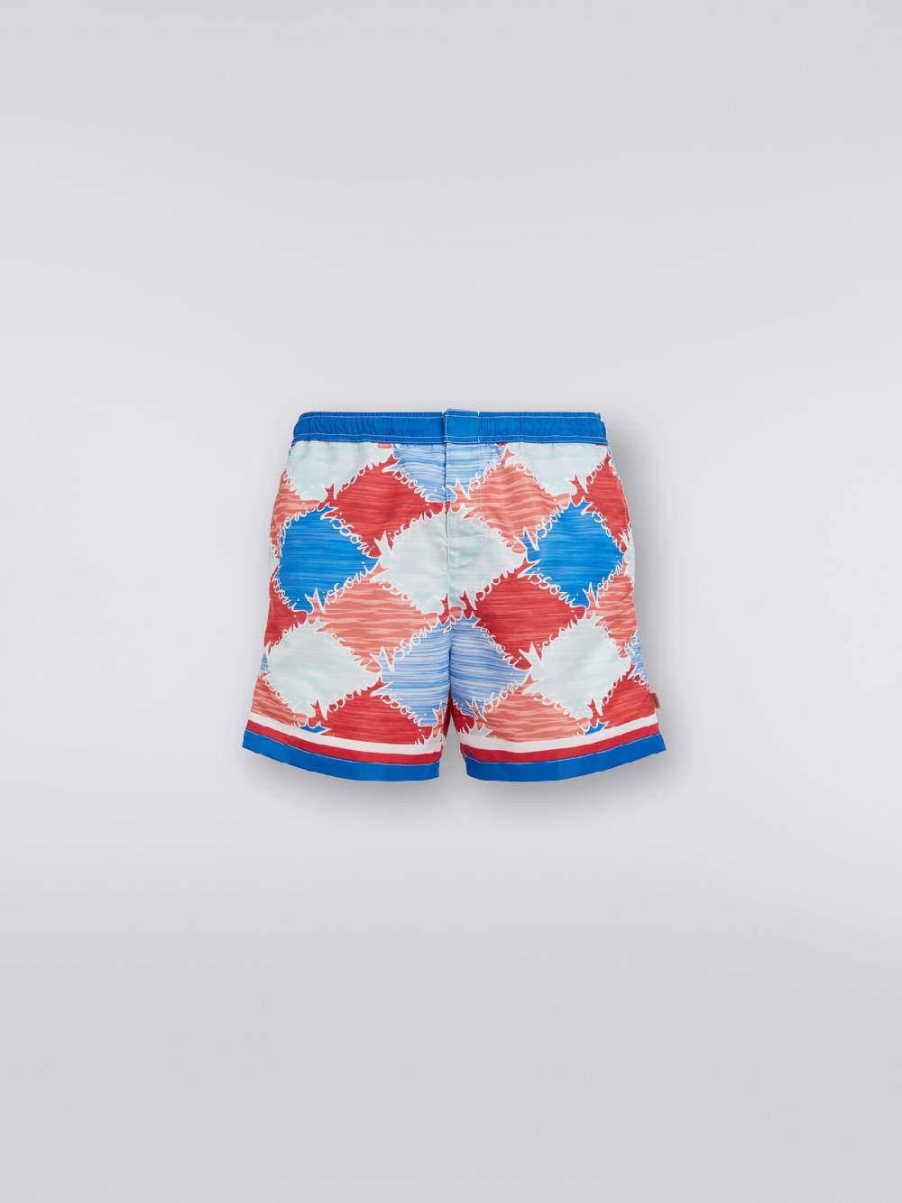 M Missoni Boxer mare in nylon fiammato con logo Pezzi Unici