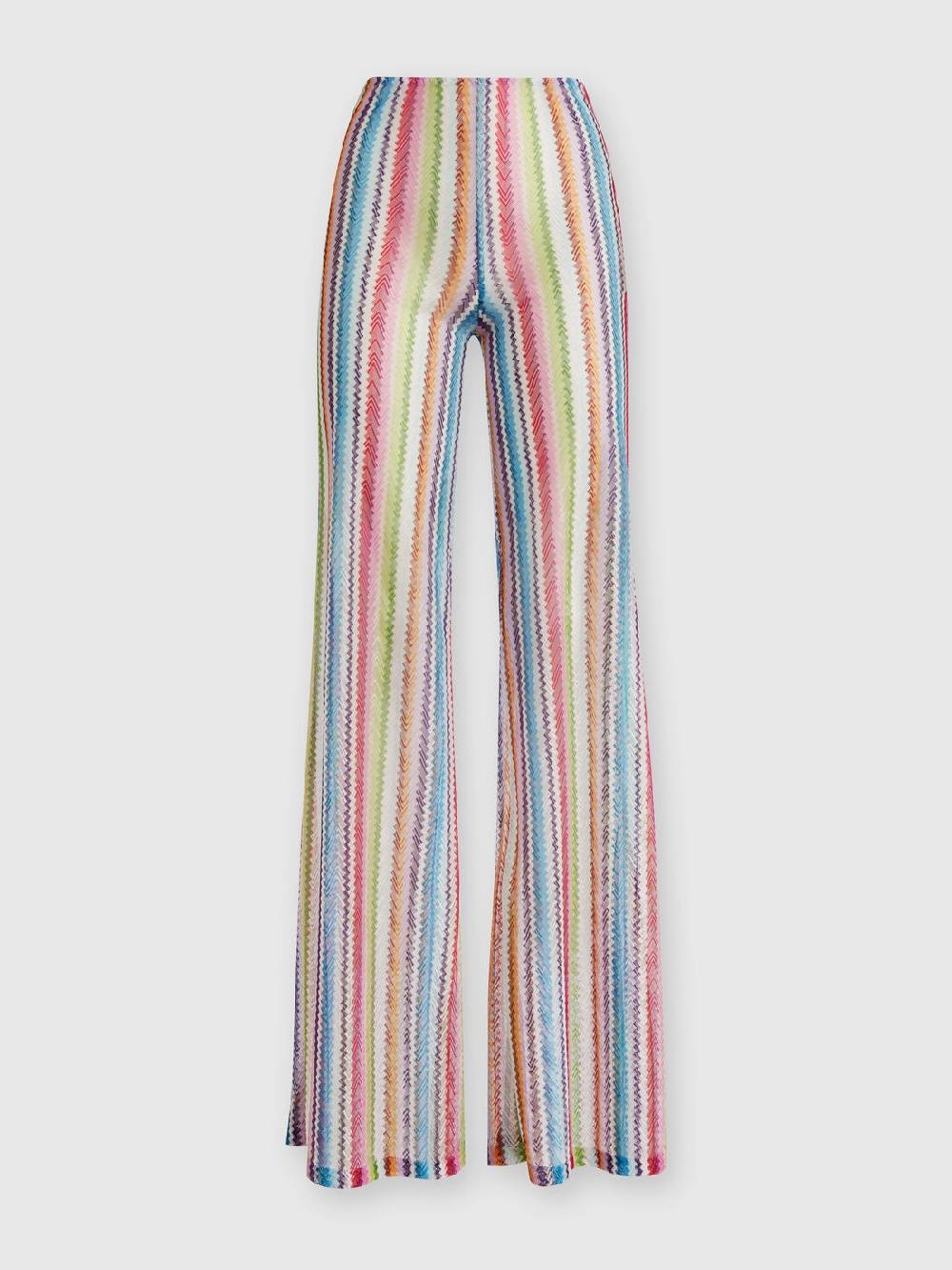 M Missoni Pantaloni copricostume a vista bassa stampa zig zag Promozione Limitata