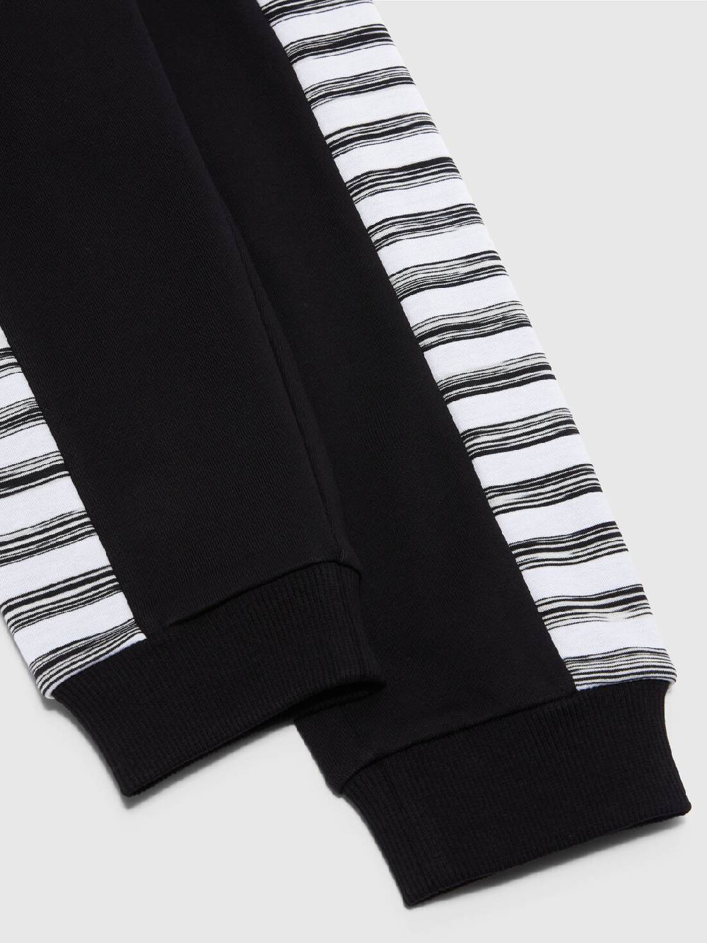 M Missoni Joggers in cotone con inserti fiammati In Vendita