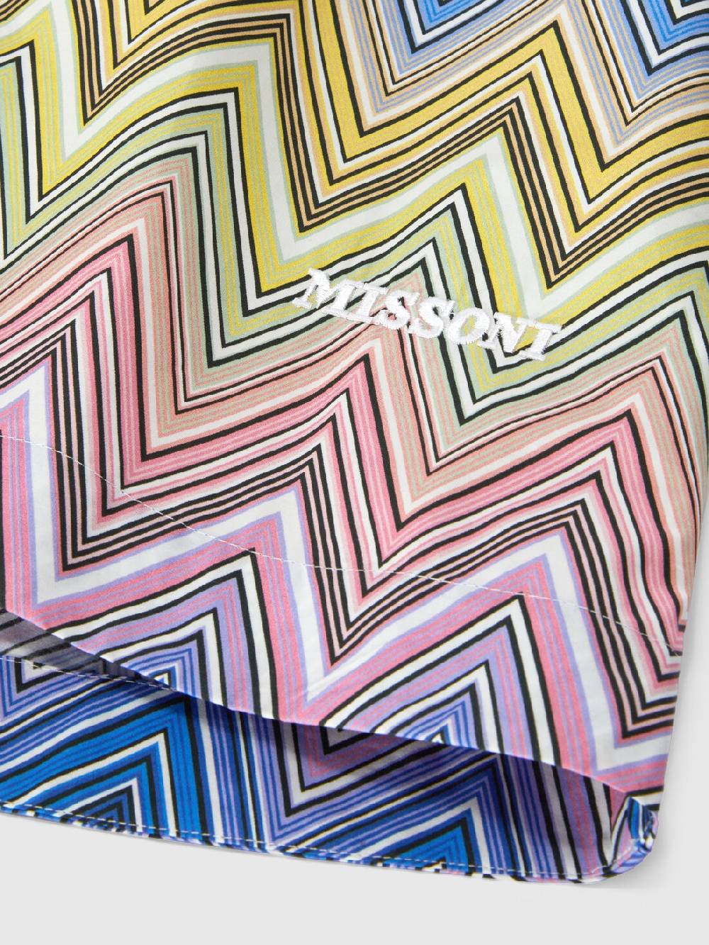 M Missoni Abito in cotone chevron Hotsell
