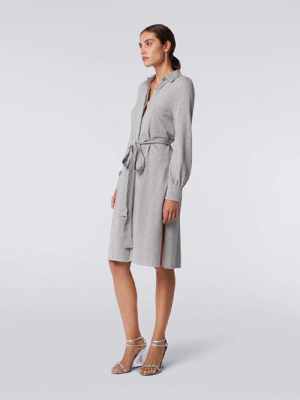 M Missoni Abito in cotone e viscosa lamé Presa