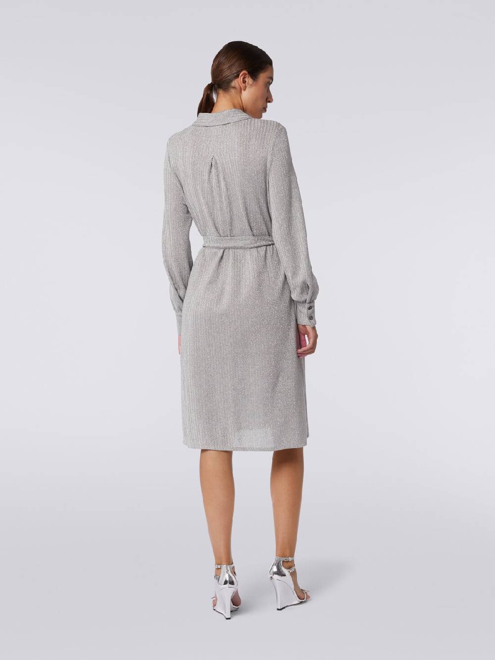 M Missoni Abito in cotone e viscosa lamé Presa