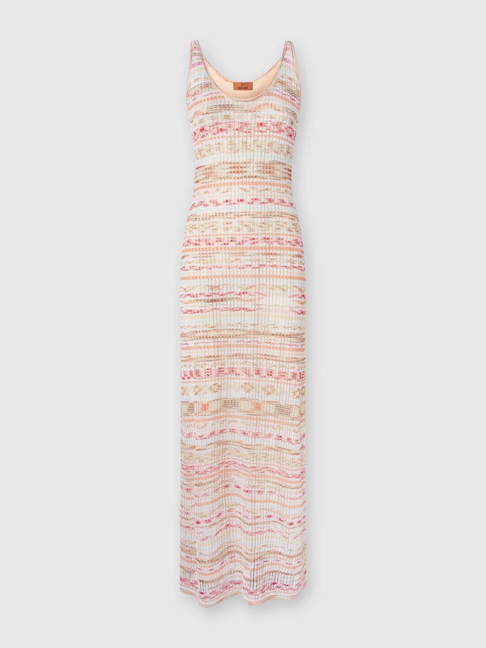 M Missoni Abito lungo a costine in viscosa fiammata Offerta