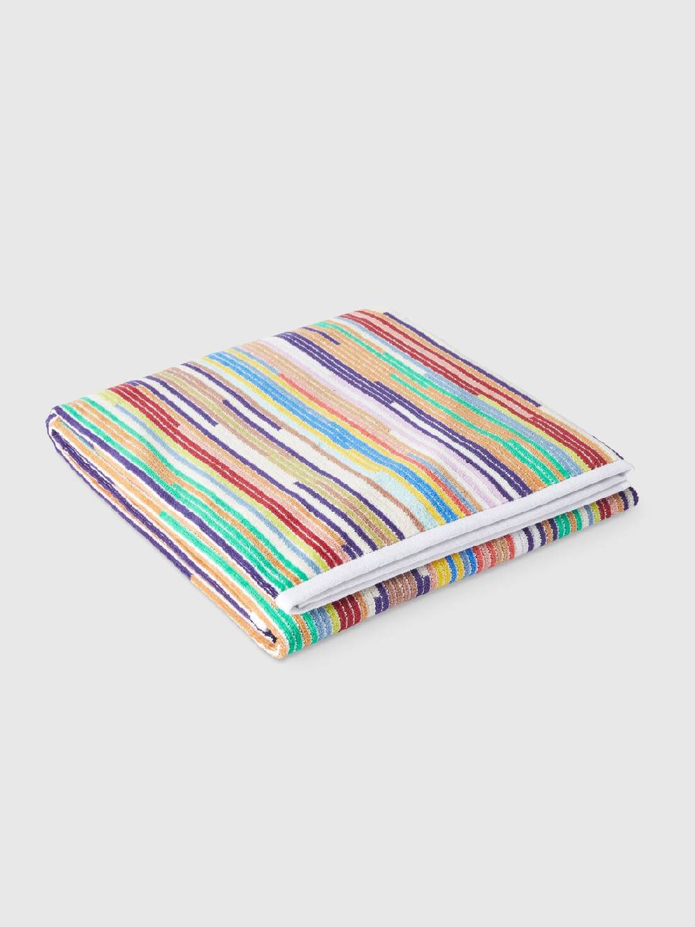 M Missoni Telo da bagno 150x100 cm Melody in spugna di cotone fiammata In Vendita