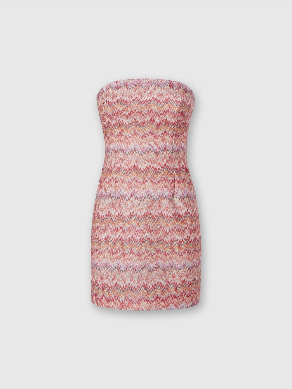 M Missoni Mini-abito in viscosa lamé chevron Fino Al -60%