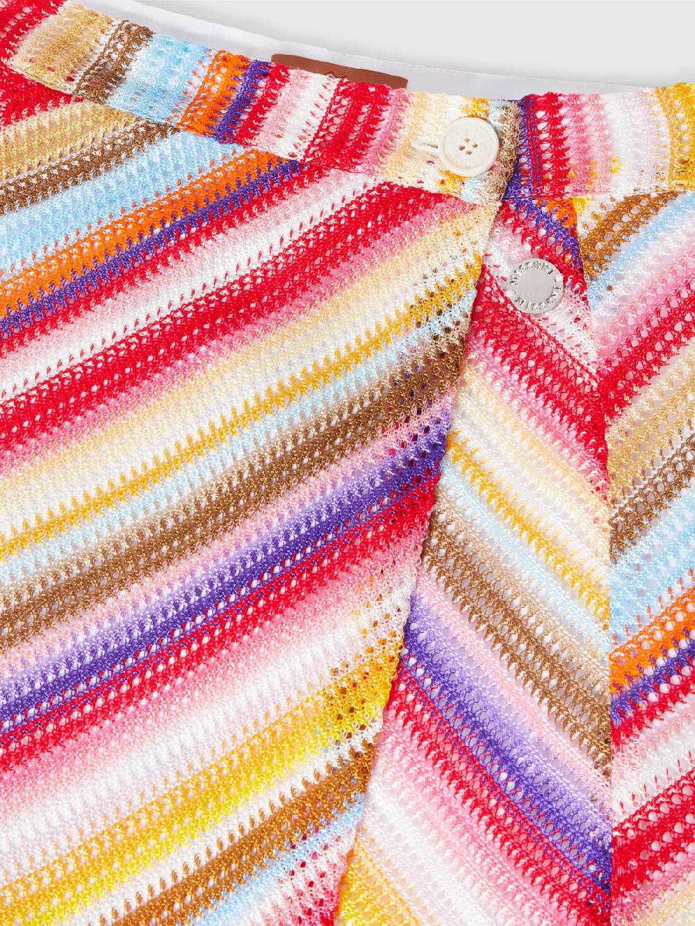 M Missoni Gonna a portafoglio in viscosa chevron Prezzo Ridotto