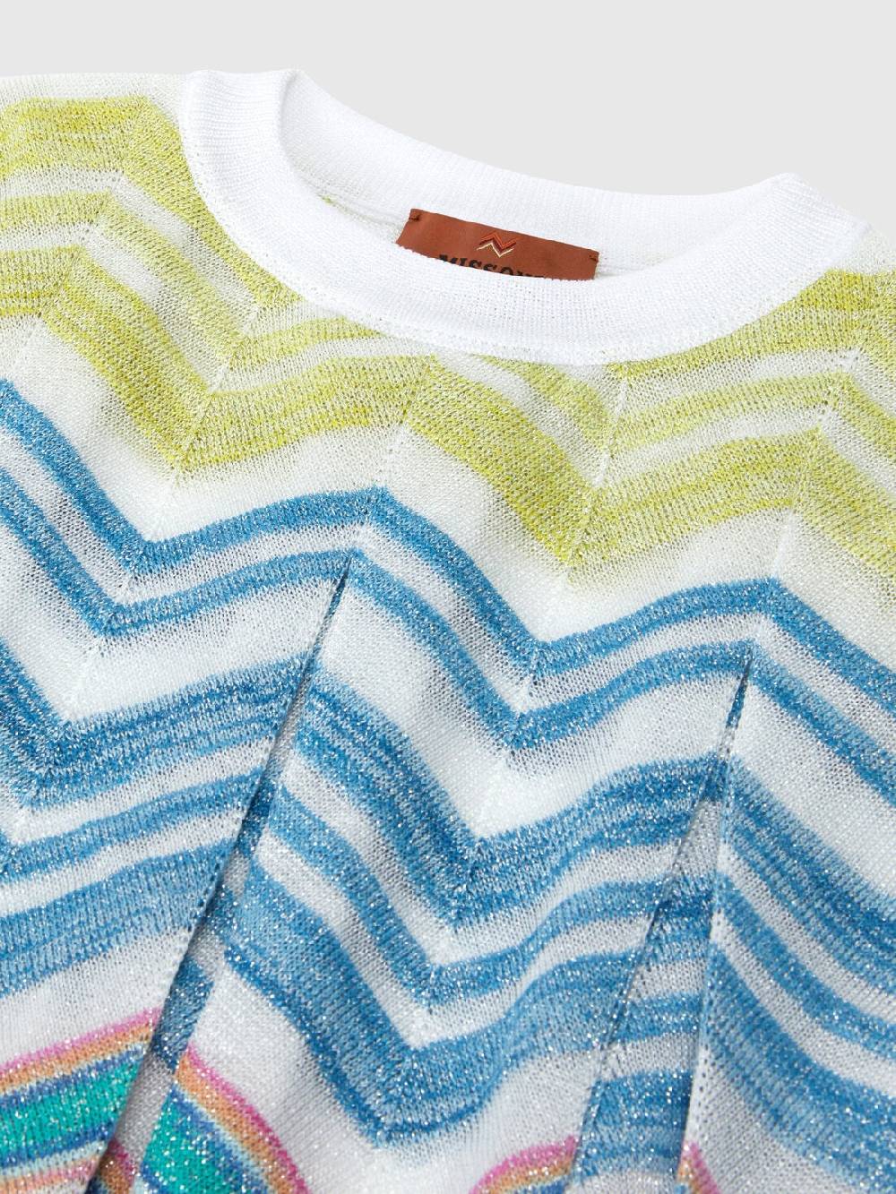 M Missoni Top senza maniche in maglia di misto viscosa lamé Offerta