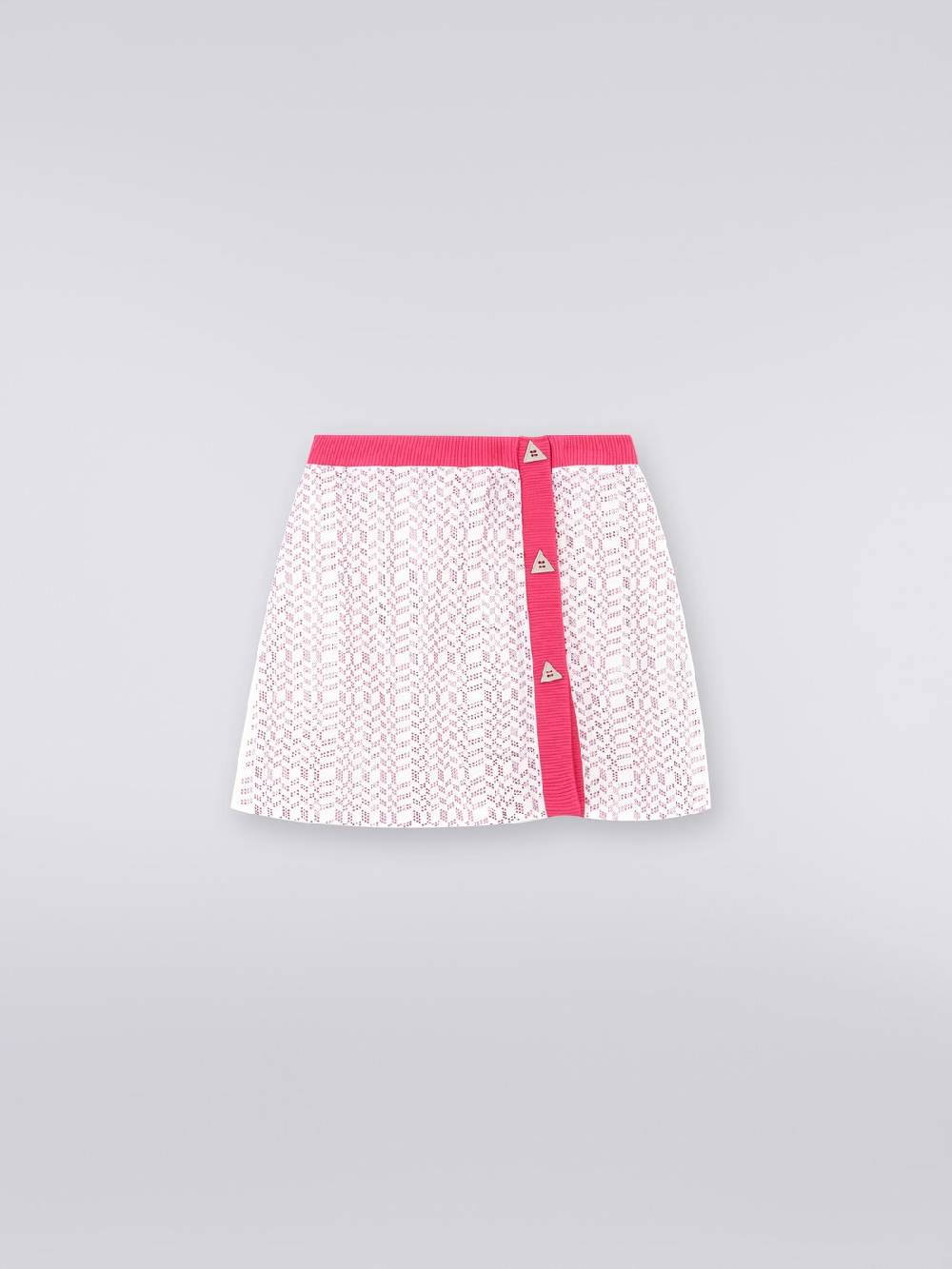 M Missoni Gonna in tessuto tecnico e seta