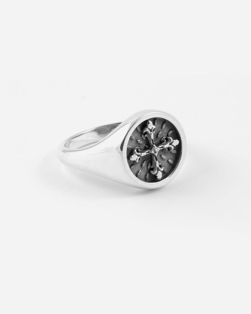 Nove25 ANELLO CHEVALIER CROCE GRECA Qualità Garantita