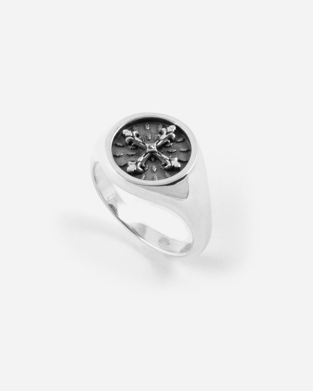 Nove25 ANELLO CHEVALIER CROCE GRECA Qualità Garantita