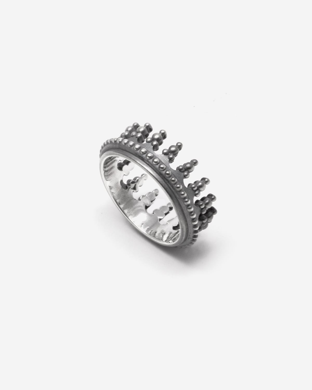 Nove25 ANELLO CORONA REX MARIS IN ARGENTO Fino Al -60%