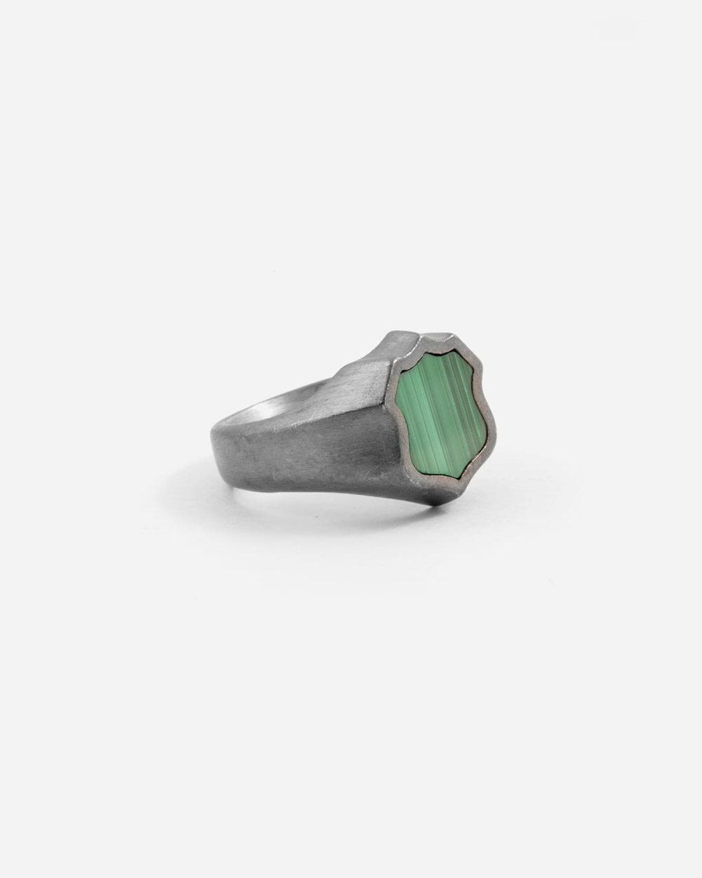 Nove25 ANELLO CHEVALIER SCUDO IN ARGENTO Moda