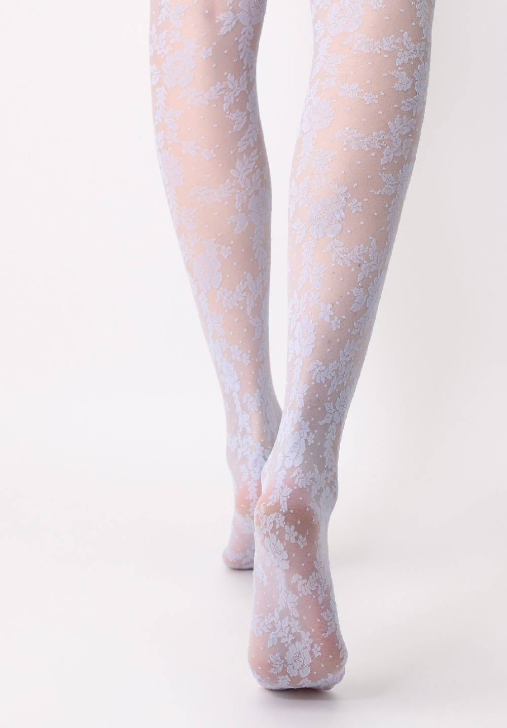 Oroblù Collant Velato Pizzo Floreale Sensuel Lace 20 Pezzi Unici