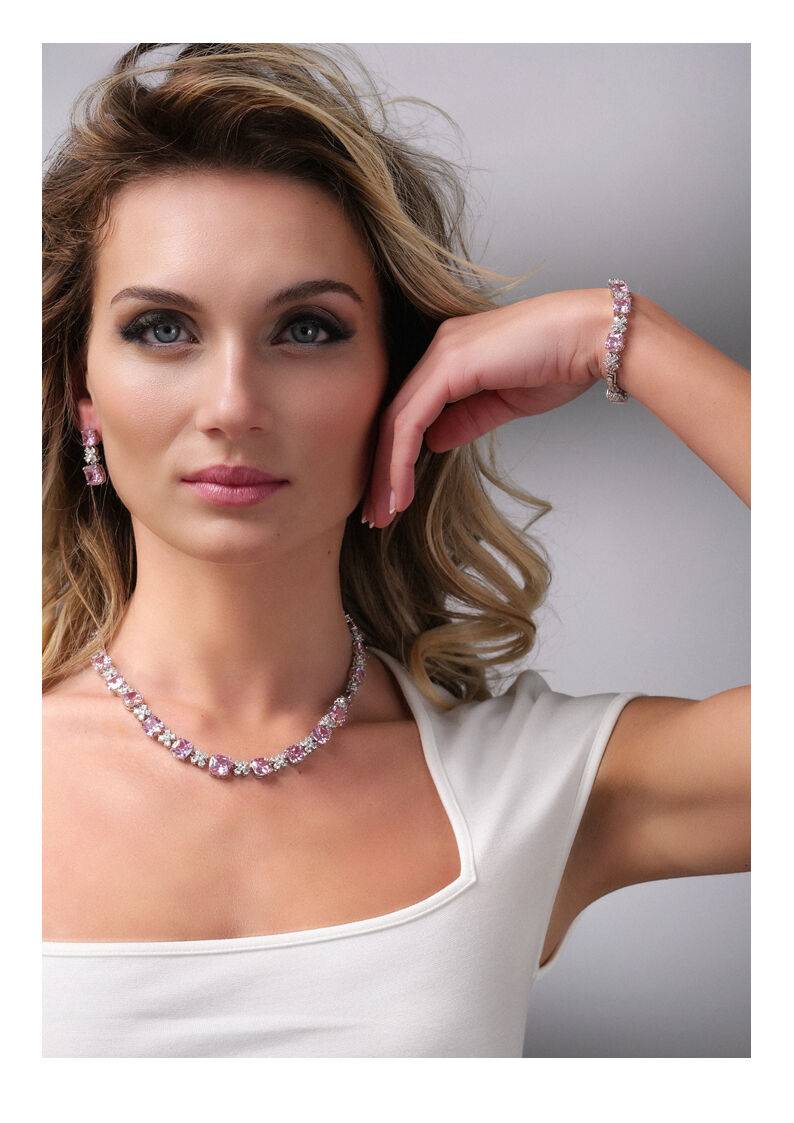 Ottaviani Orecchini rodiati con cubic zirconia Hotsell