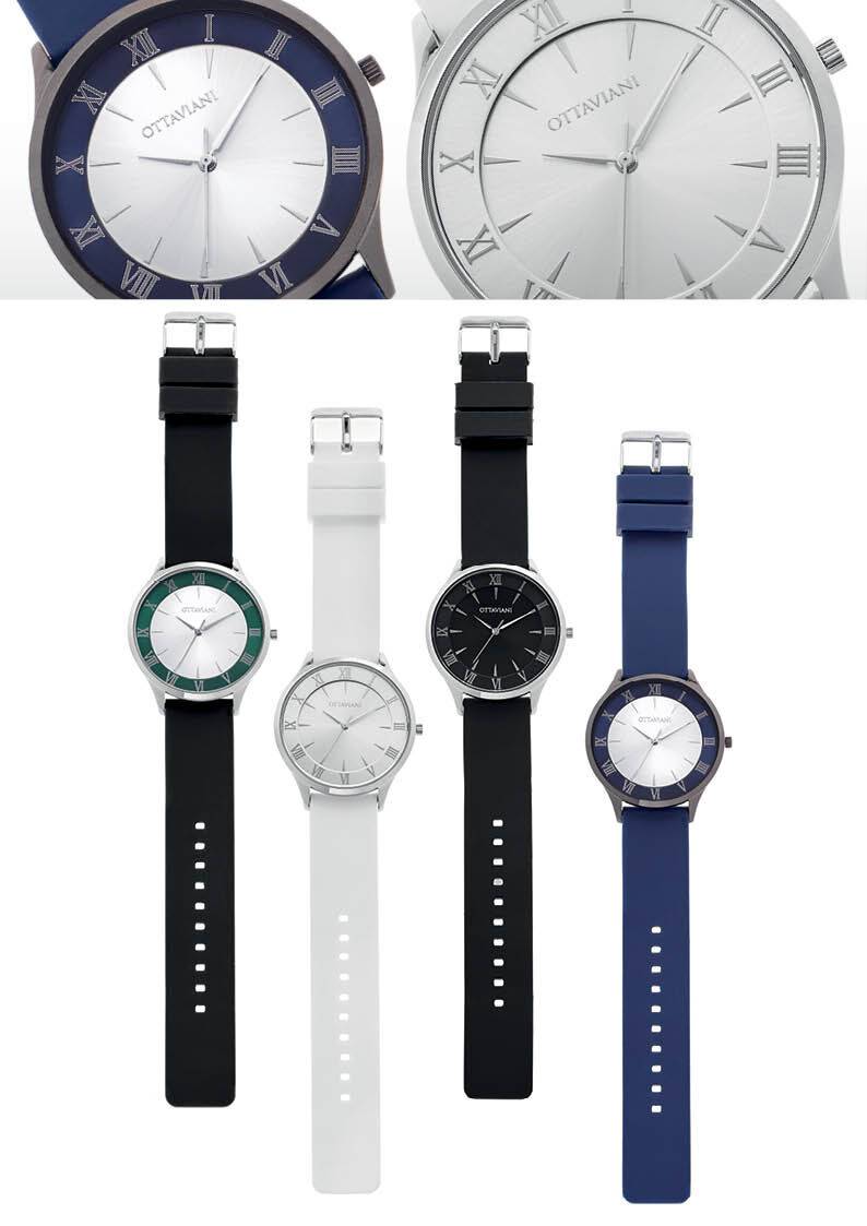 Ottaviani Quarzo silicone silver blu I Più Venduti