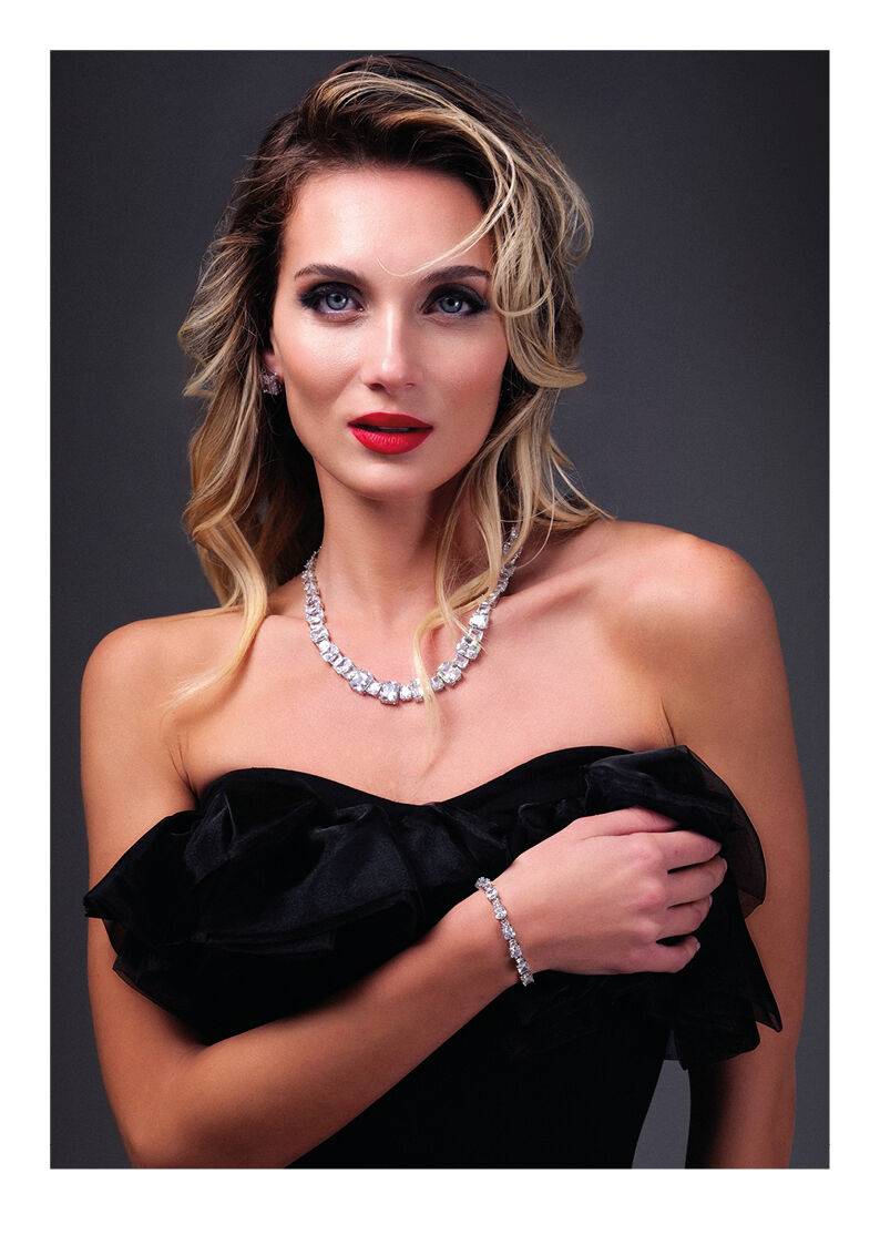 Ottaviani Orecchini rodiati con cubic zirconia Hotsell