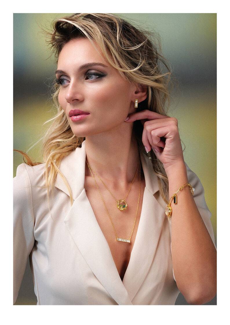 Ottaviani Orecchini dorati con cubic zirconia Promozione Limitata